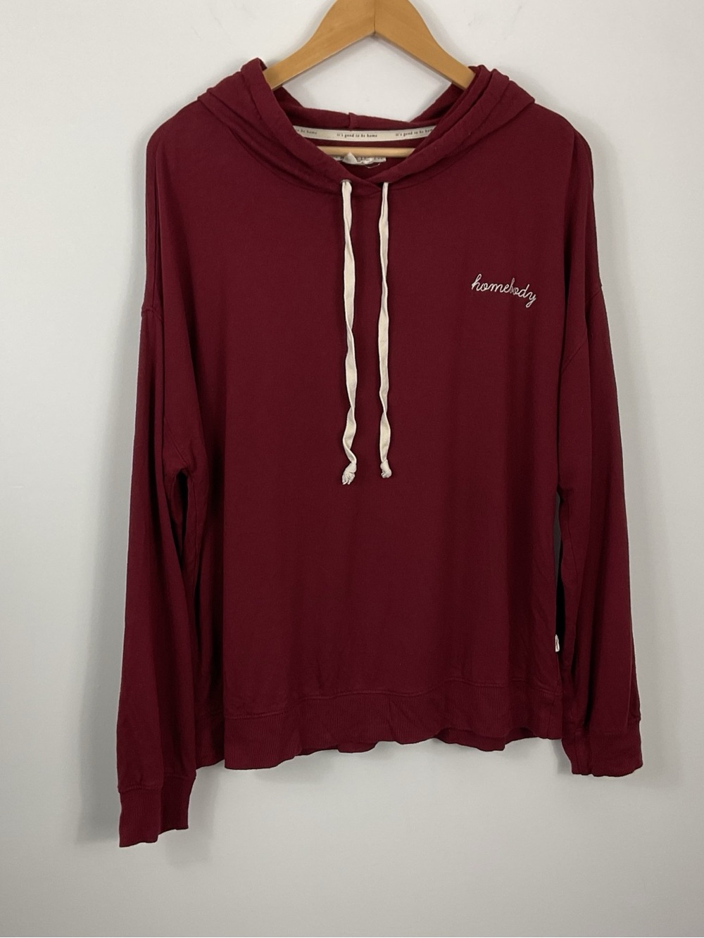 Magnolia Homebody Hoodie Lounge Top Womens Size Large